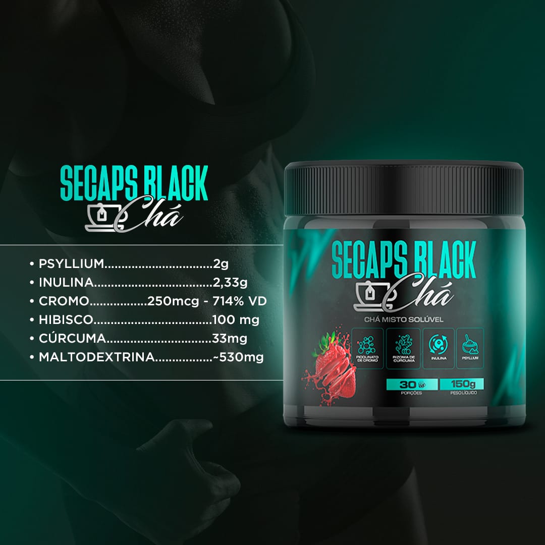 Secaps Black Chá